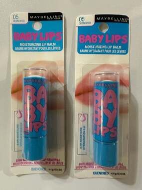 Maybelline Baby Lips Moisturizing Lip Balm 05 Quenched (Pack of 2)